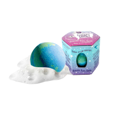 Loot - Galaxy Bombs - Bombe effervescente moussante pour le bain - Terre (Bleu/Vert)